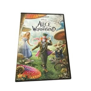 Disney Alice in Wonderland By Tim Burton (DVD, 2010) Johnny Depp